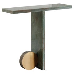 Quartzite Sculptural O Console by dAM Atelier