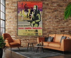 Quatermass II: Enemy from Space 1958 French Grande Film Poster, Clement Hurel