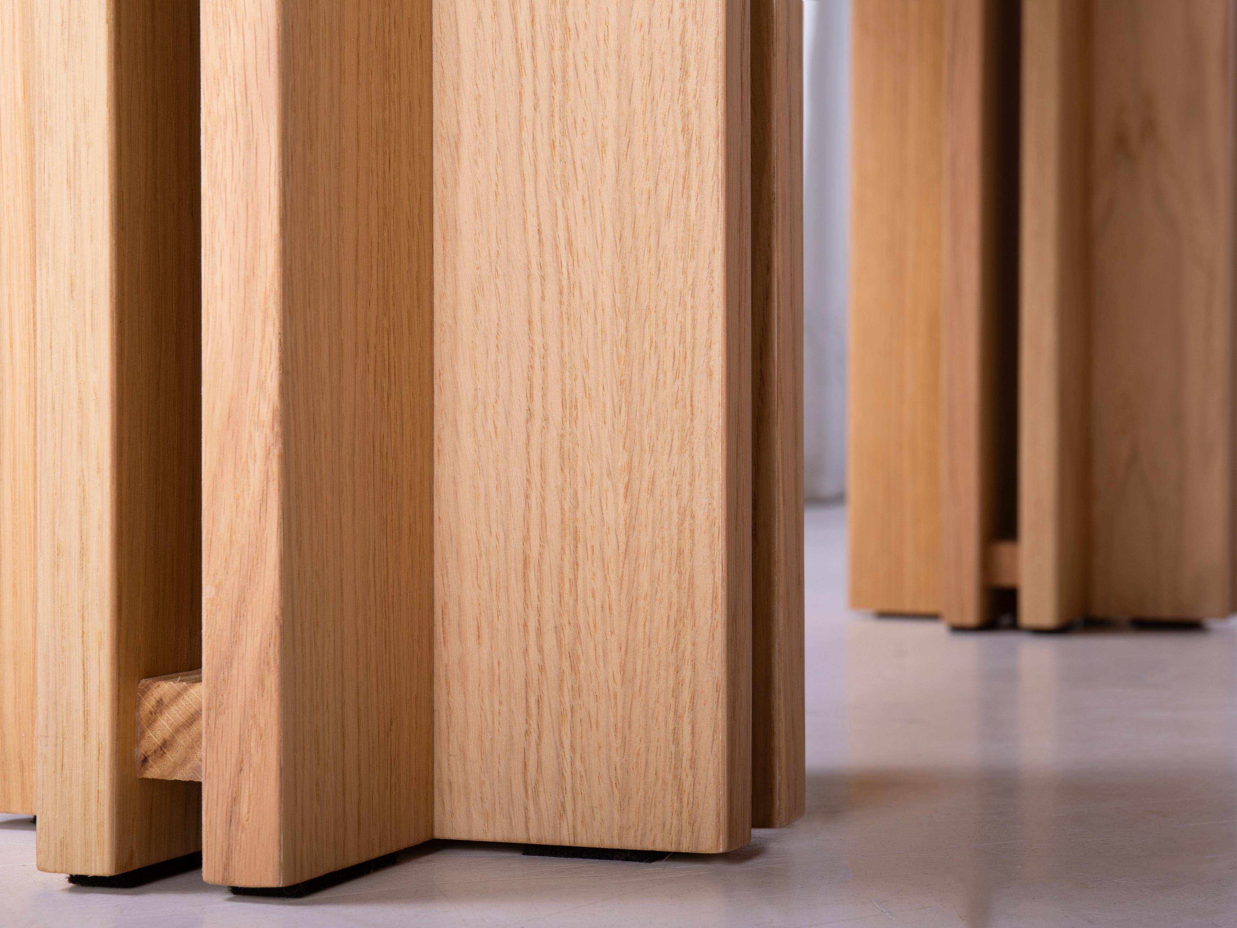 Mesa de madera Quatour de Carlo Scarpa, 1974 en venta 1