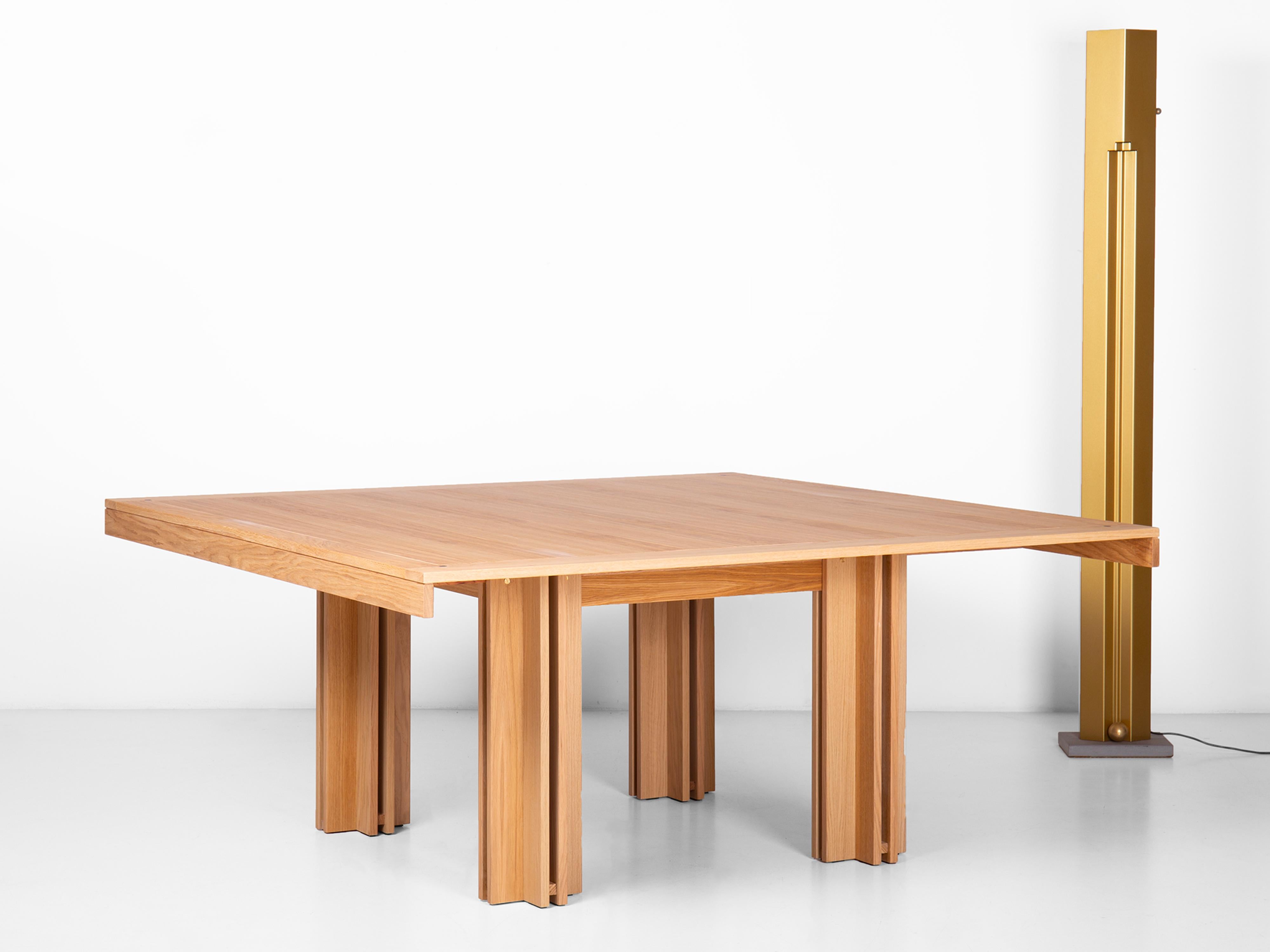 Mesa de madera Quatour de Carlo Scarpa, 1974 en venta 2