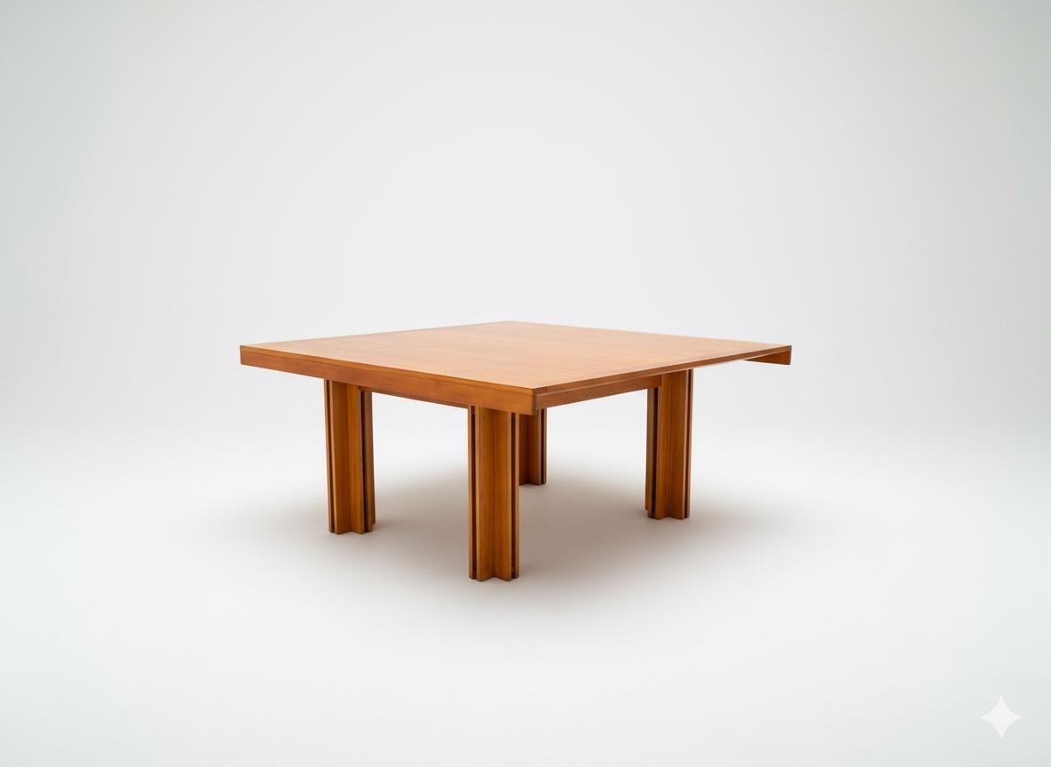 Minimaliste Table Quatour de Carlo Scarpa pour Gavina, Italie 1973 en vente