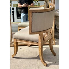 Quatrain by Dessin Fournir Swedish Neoclassical Style Side Chair