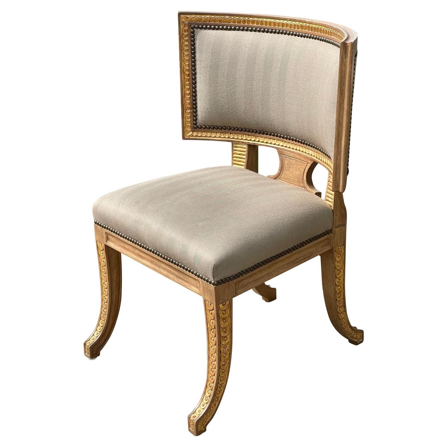Quatrain by Dessin Fournir Swedish Neoclassical Style Side Chair