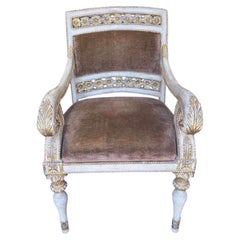 Quatrain for Dessin Fournir Piedmontese Style Pierced Carved Armchair 1 of 2
