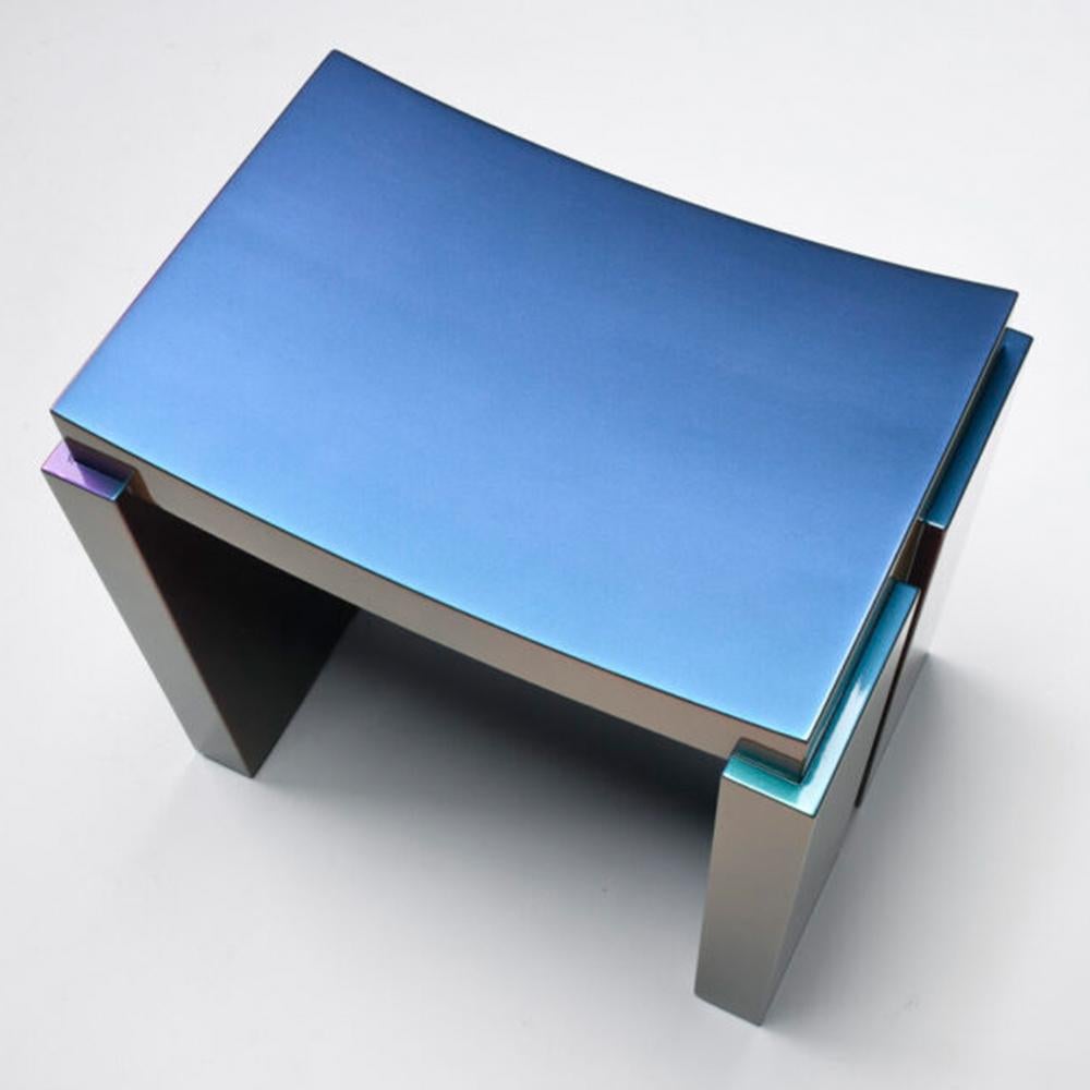 American Quatre Stool in Chromillusion For Sale