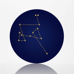 Dinner Porcelain Plate Collection Constellation Model "Fourth Constellation"