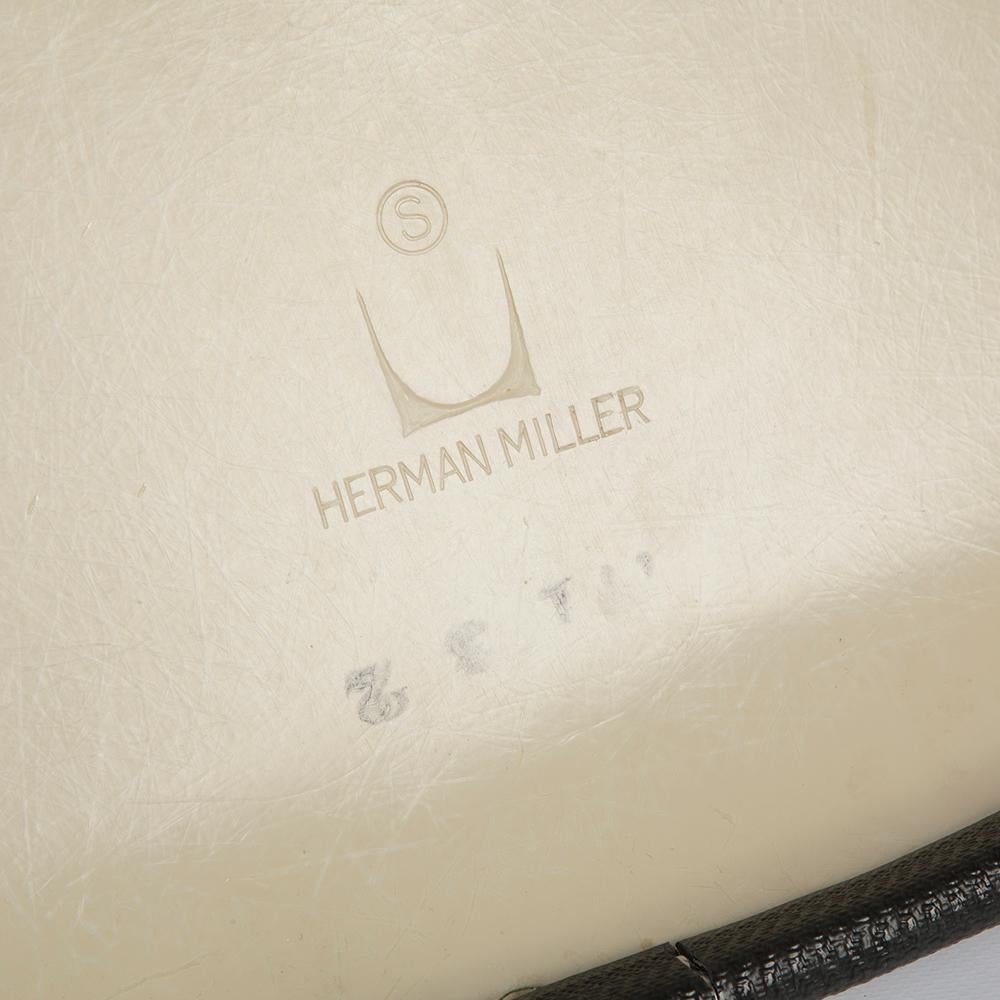 Fiberglass Quatrofoil Pair of Herman Miller Eames DSR Side Chair with Alex Girard Fabric