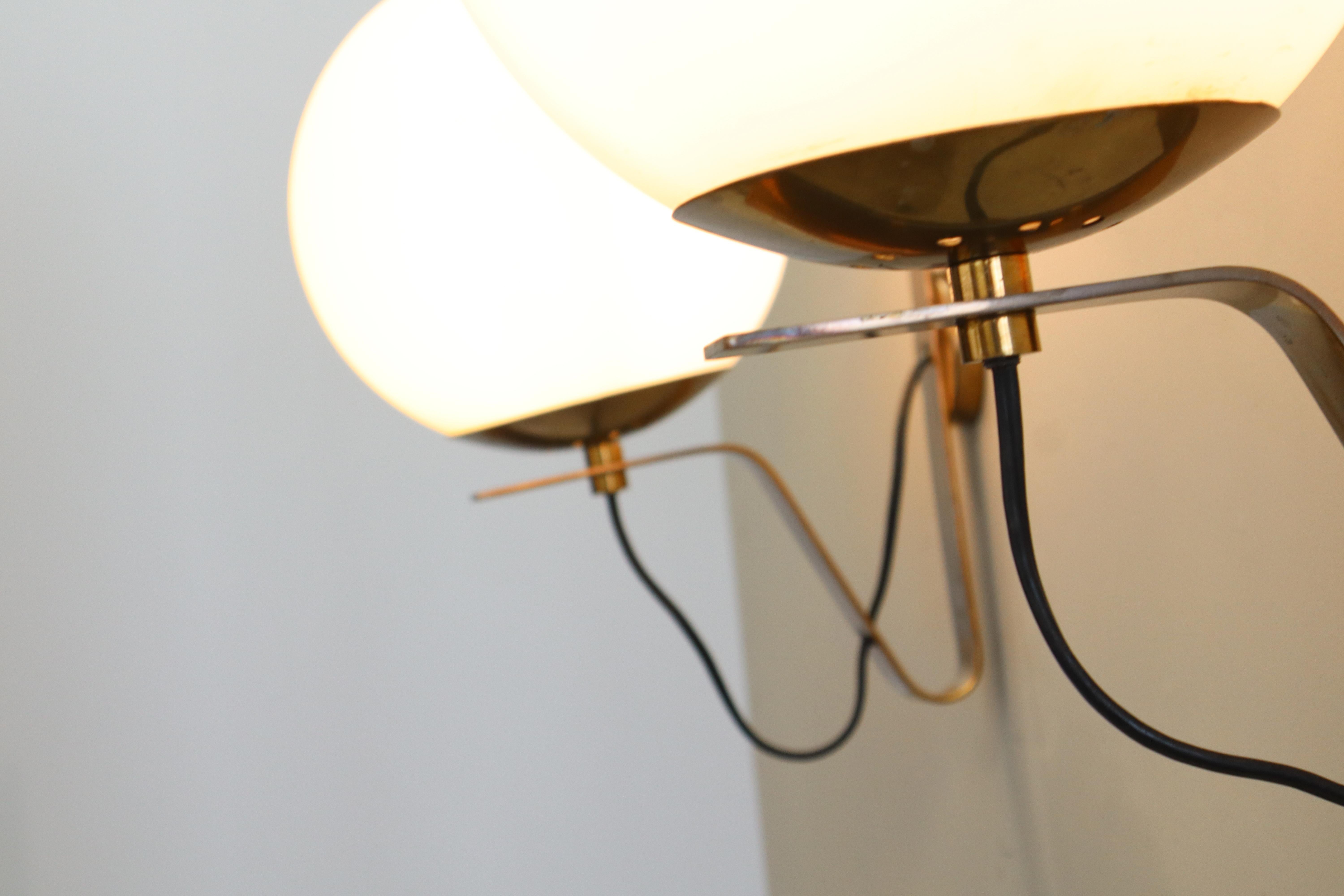 Quattro Applique Modello B464  di Sergio Asti per Candle en venta 12