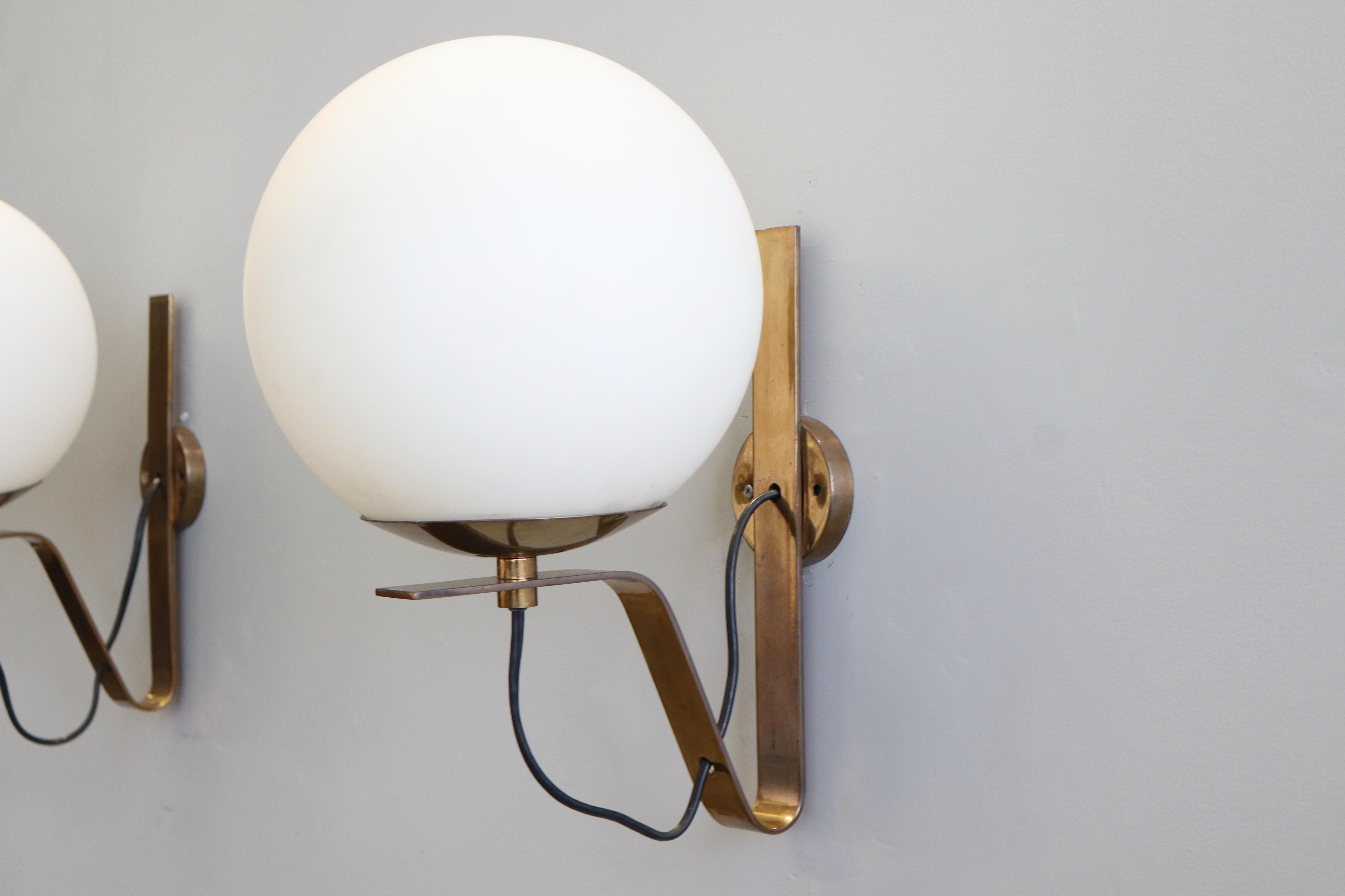 Quattro Applique Modello B464  di Sergio Asti per Candle en Excelente estado para la venta en Rovereta, Repubblica di San Marino