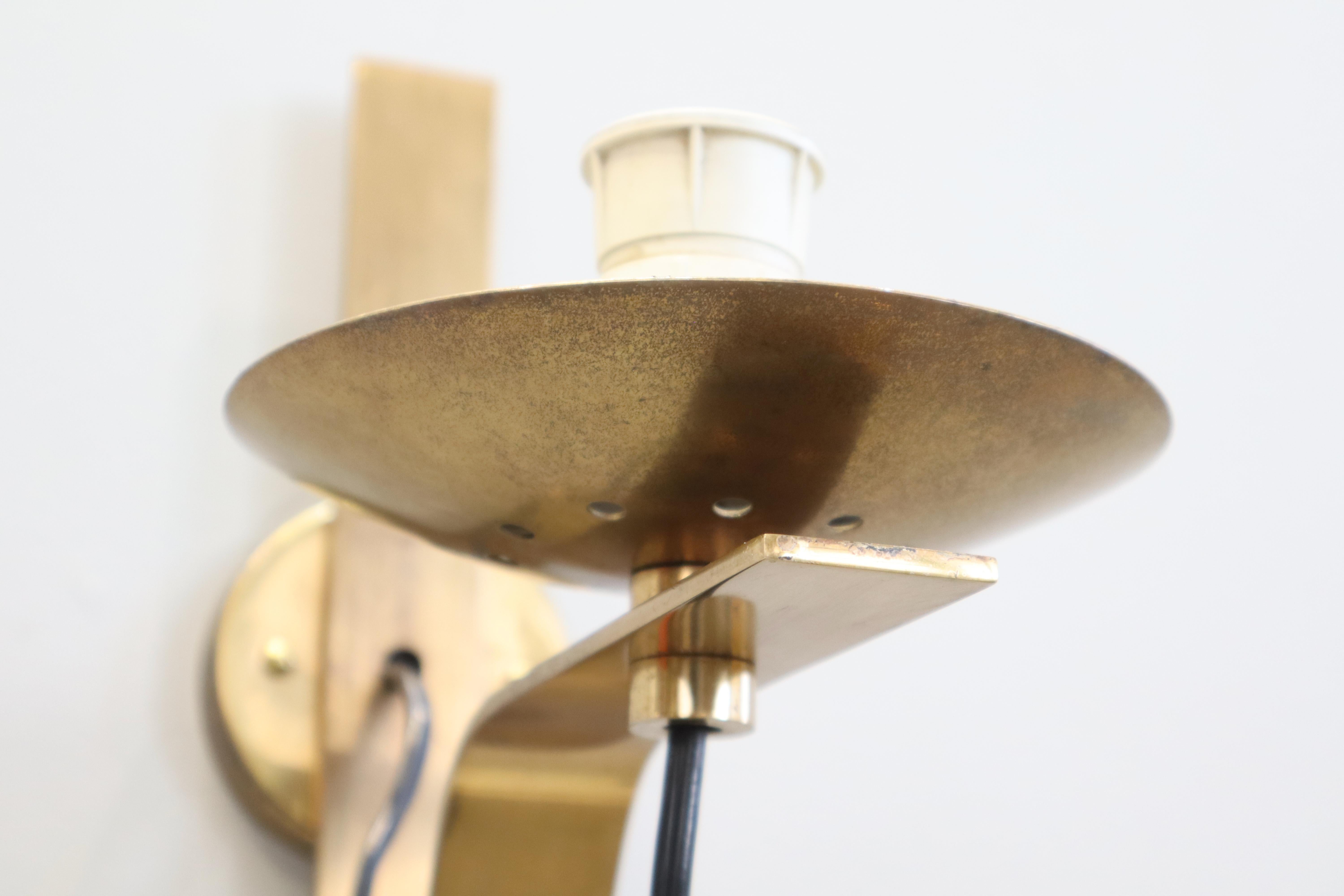 Mid-20th Century Four Wall Lights Model B464  by Sergio Asti for Candle For Sale
