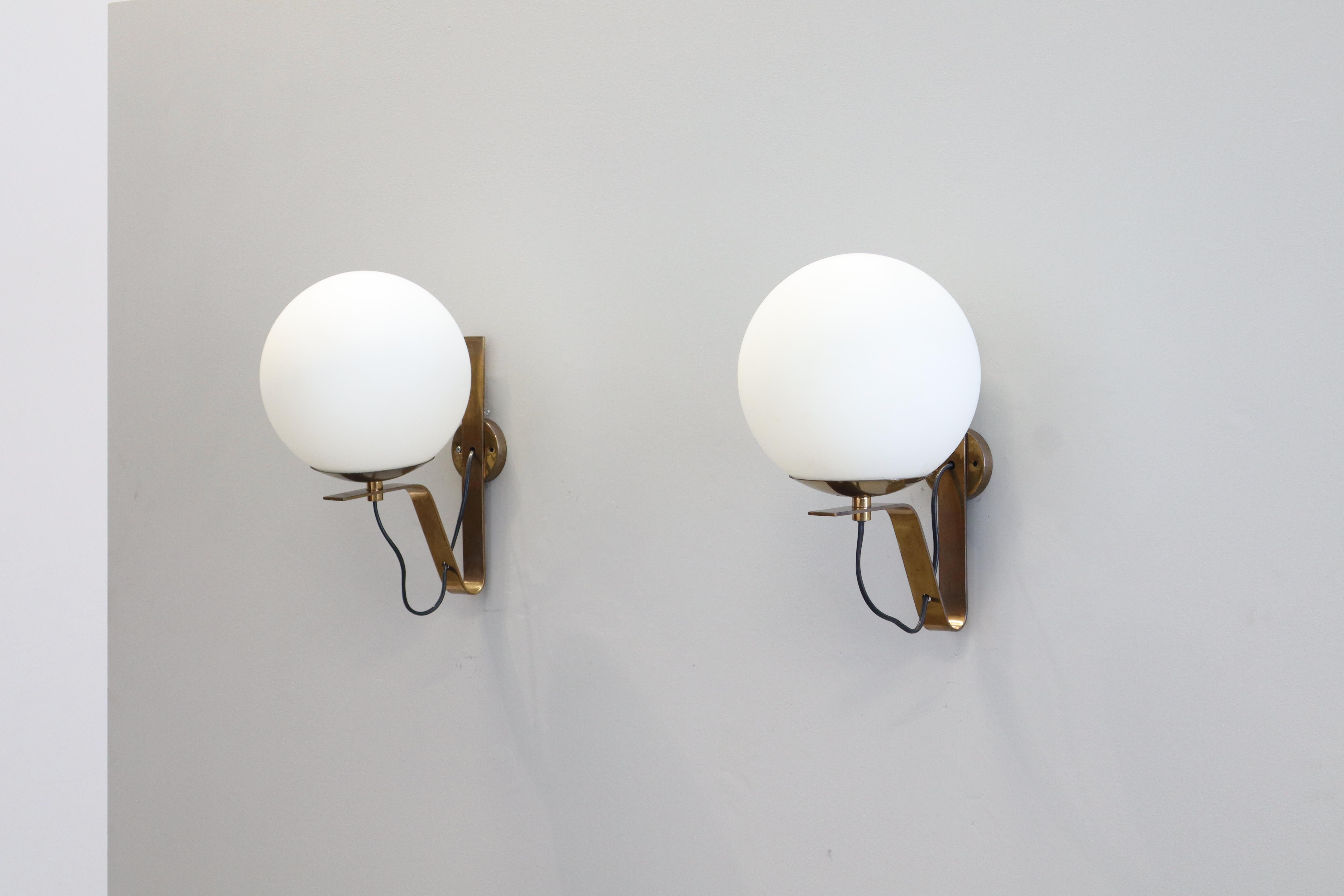 Quattro Applique Modello B464  di Sergio Asti per Candle en venta 2