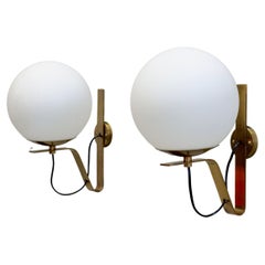 Vintage Four Wall Lights Model B464  by Sergio Asti for Candle