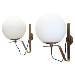 Quattro Applique Modello B464  di Sergio Asti per Candle