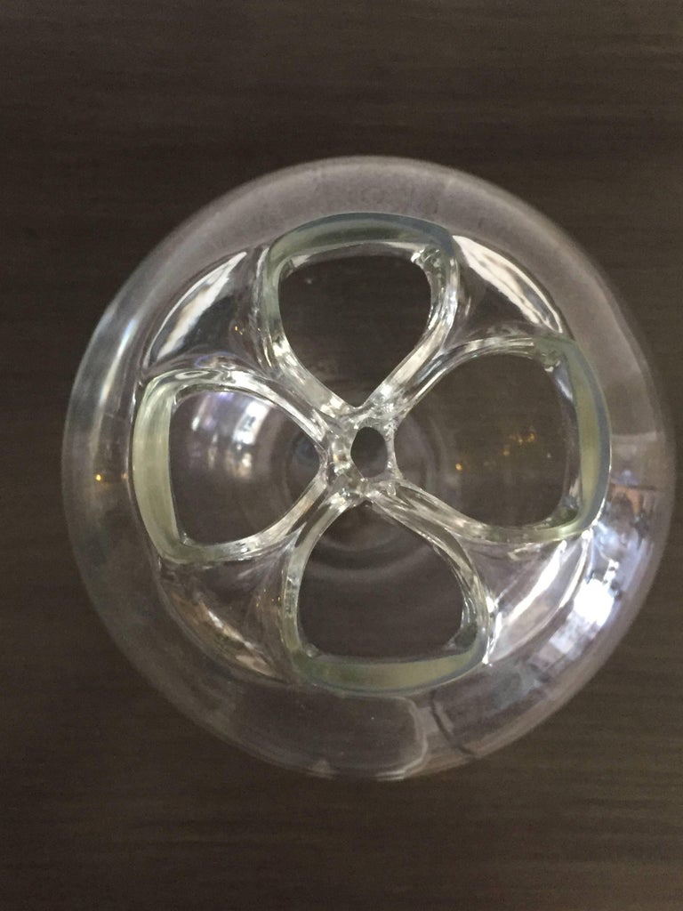 'Quattro Fori' Murano Art Glass Vase by Flavio Barbini for Alfredo