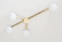 Quattro Globe Flush Mount