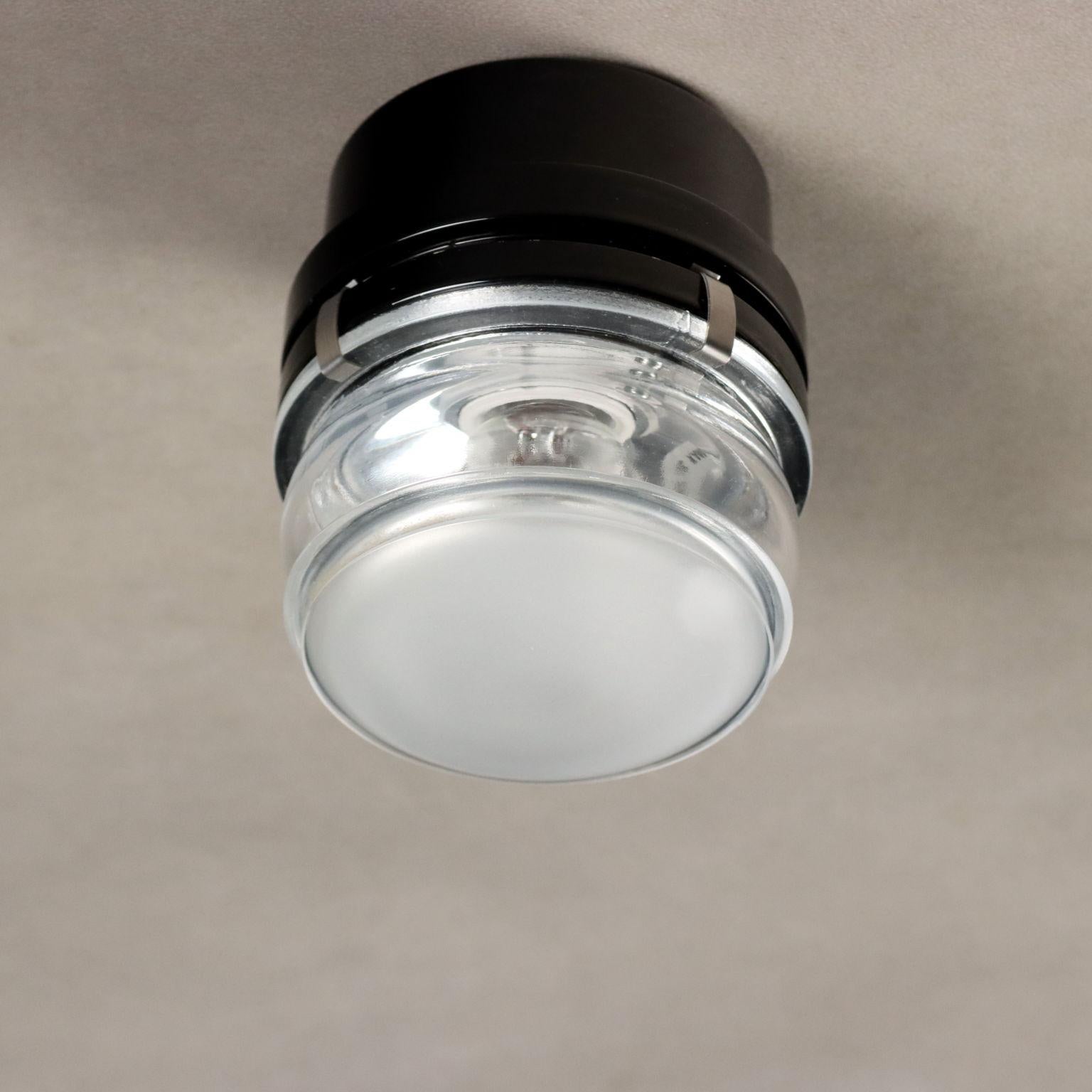 Mid-Century Modern Quattro Lampade Oluce Fresnel Design di Joe Colombo anni 70-80 en vente