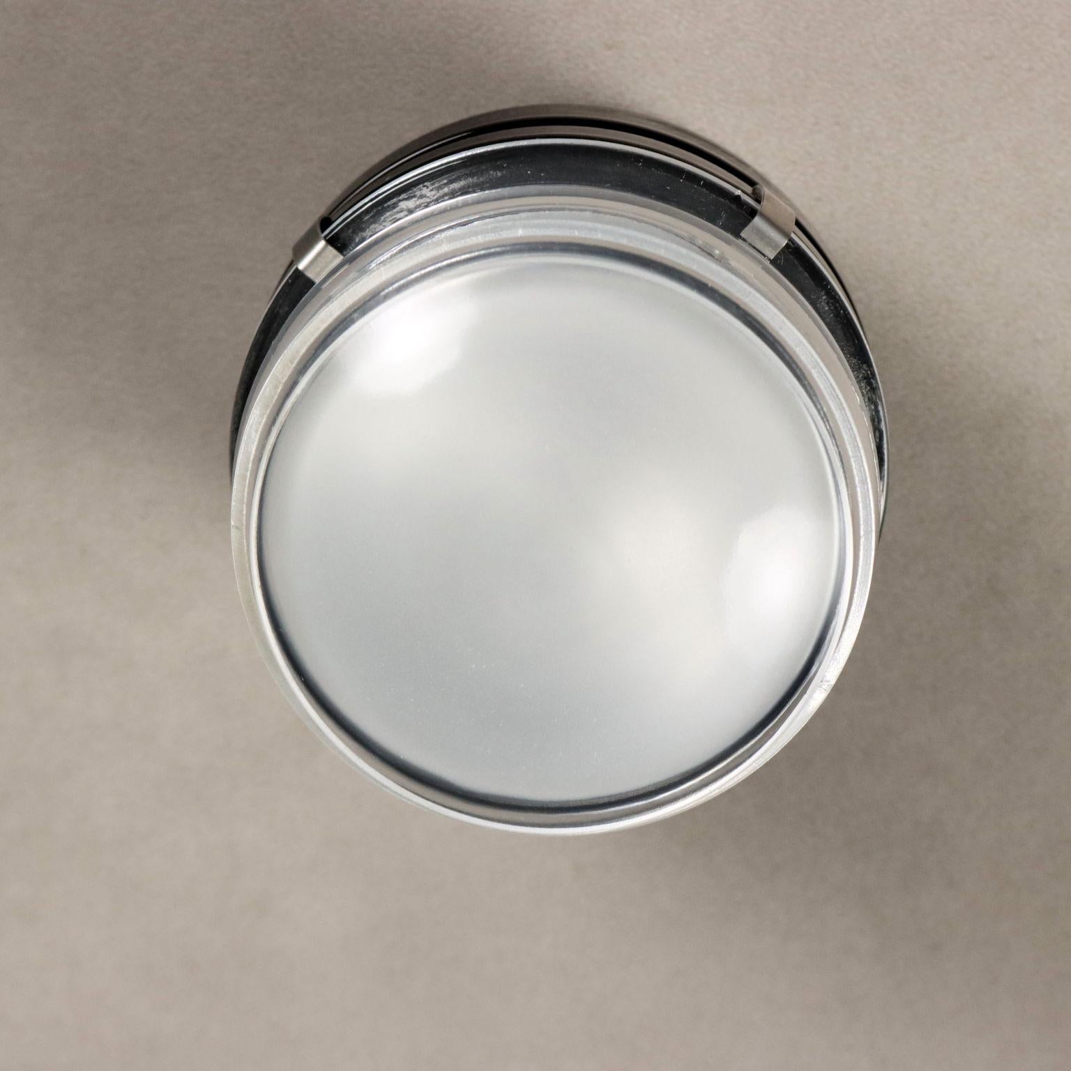 italien Quattro Lampade Oluce Fresnel Design di Joe Colombo anni 70-80 en vente