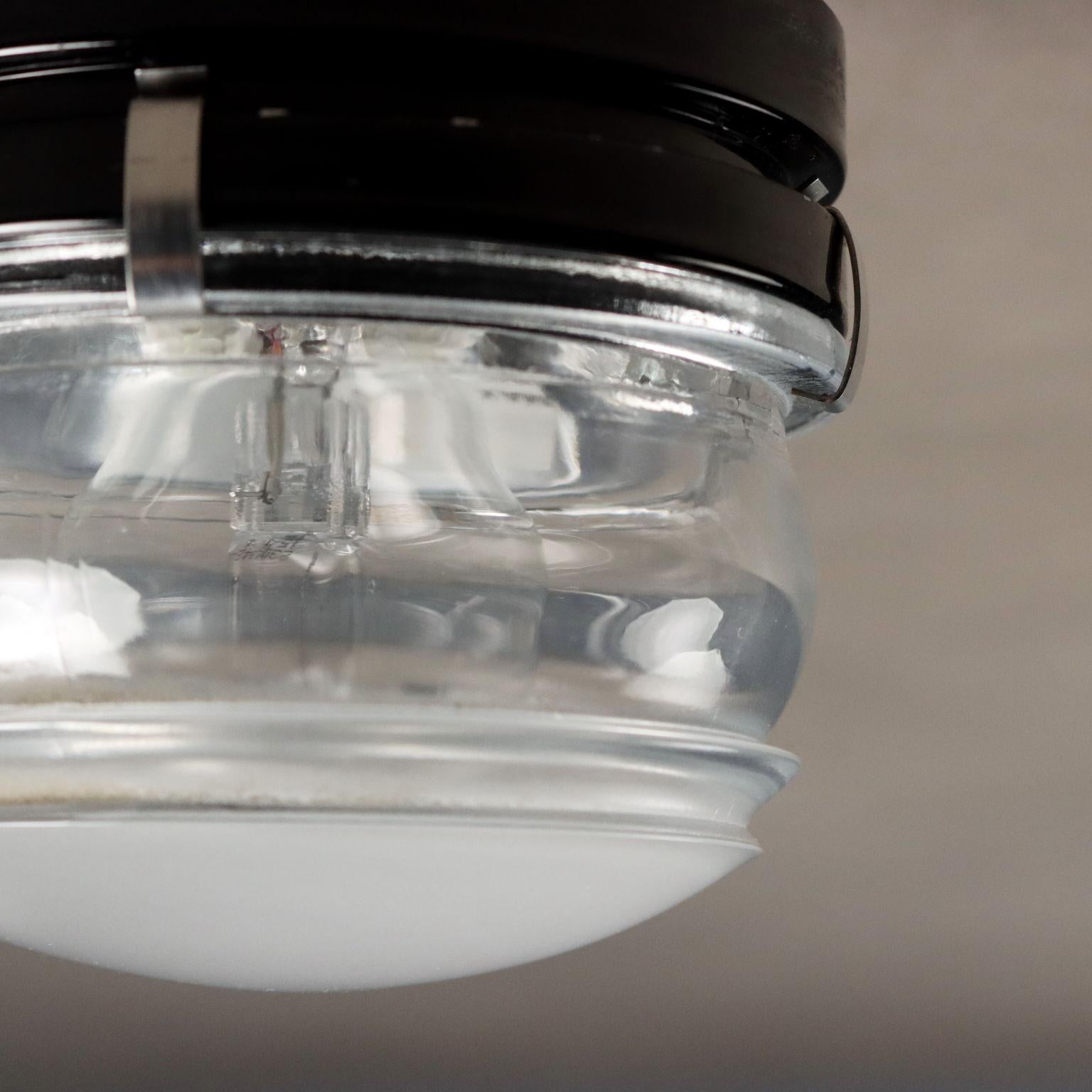 Quattro Lampade Oluce Fresnel Design di Joe Colombo anni 70-80 Bon état - En vente à Milano, IT