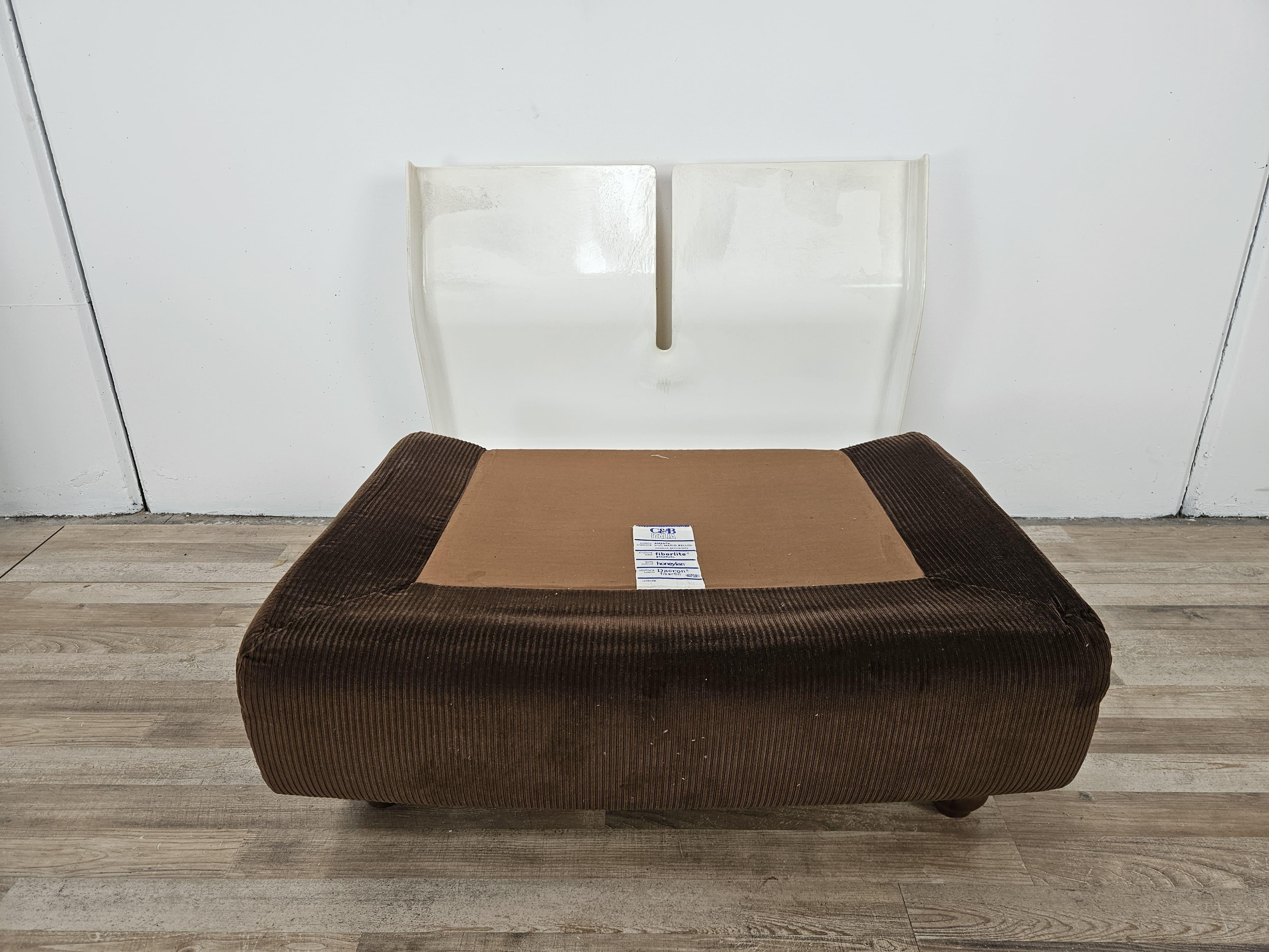 Quattro poltrone Amanta di Mario Bellini per C&B Italia, anni 70 in vendita 8