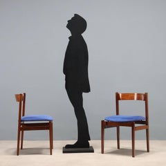 Quattro Sedie '101' di Gianfranco Frattini Produzione Cassina Anni '60