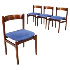 Quattro Sedie '101' di Gianfranco Frattini Produzione Cassina Anni '60