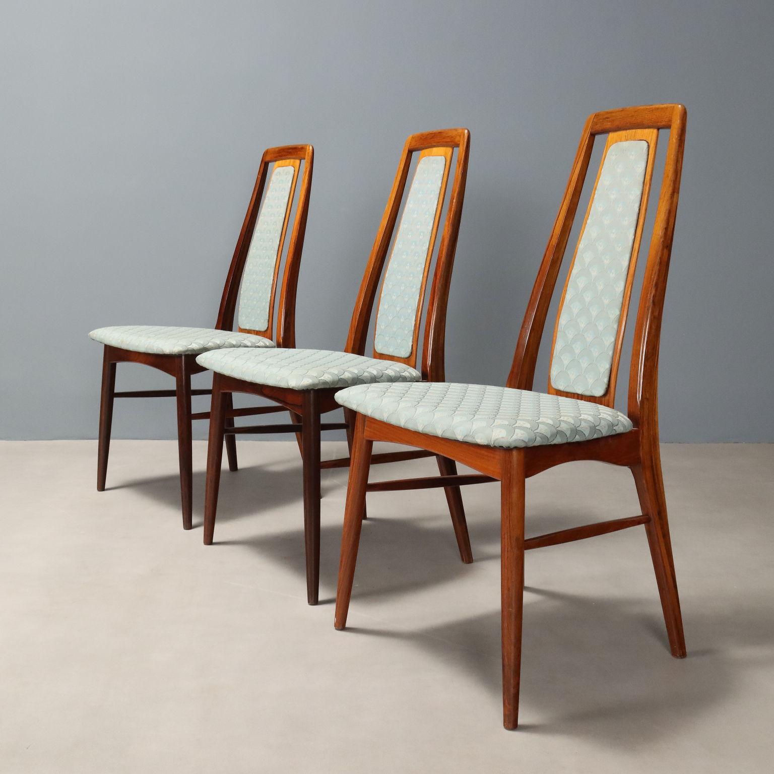 Danish Quatre chaises 1960, fabrication nord-européenne en vente