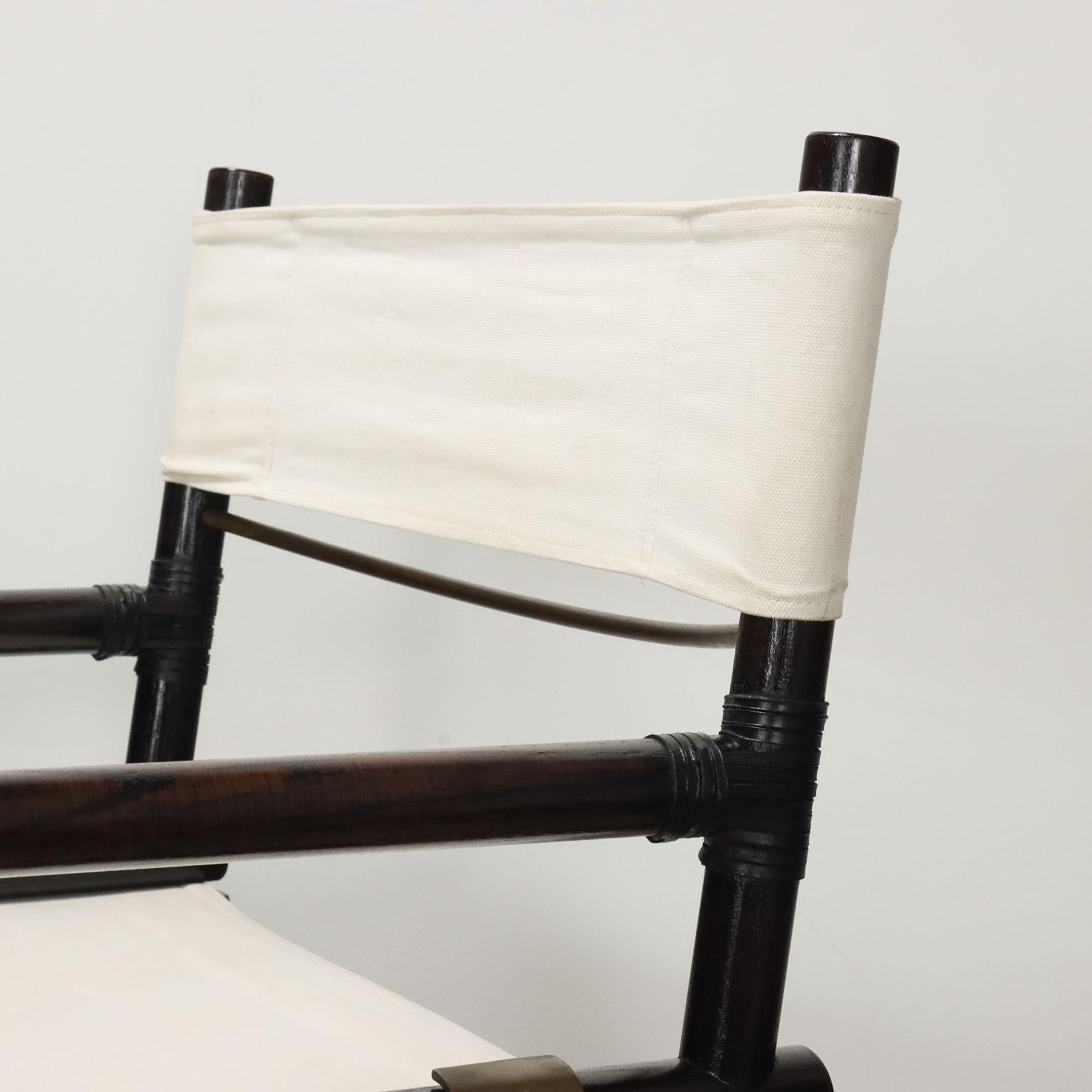 Italian Quatre chaises par Lyda Levi pour McGuire, 1980 en vente