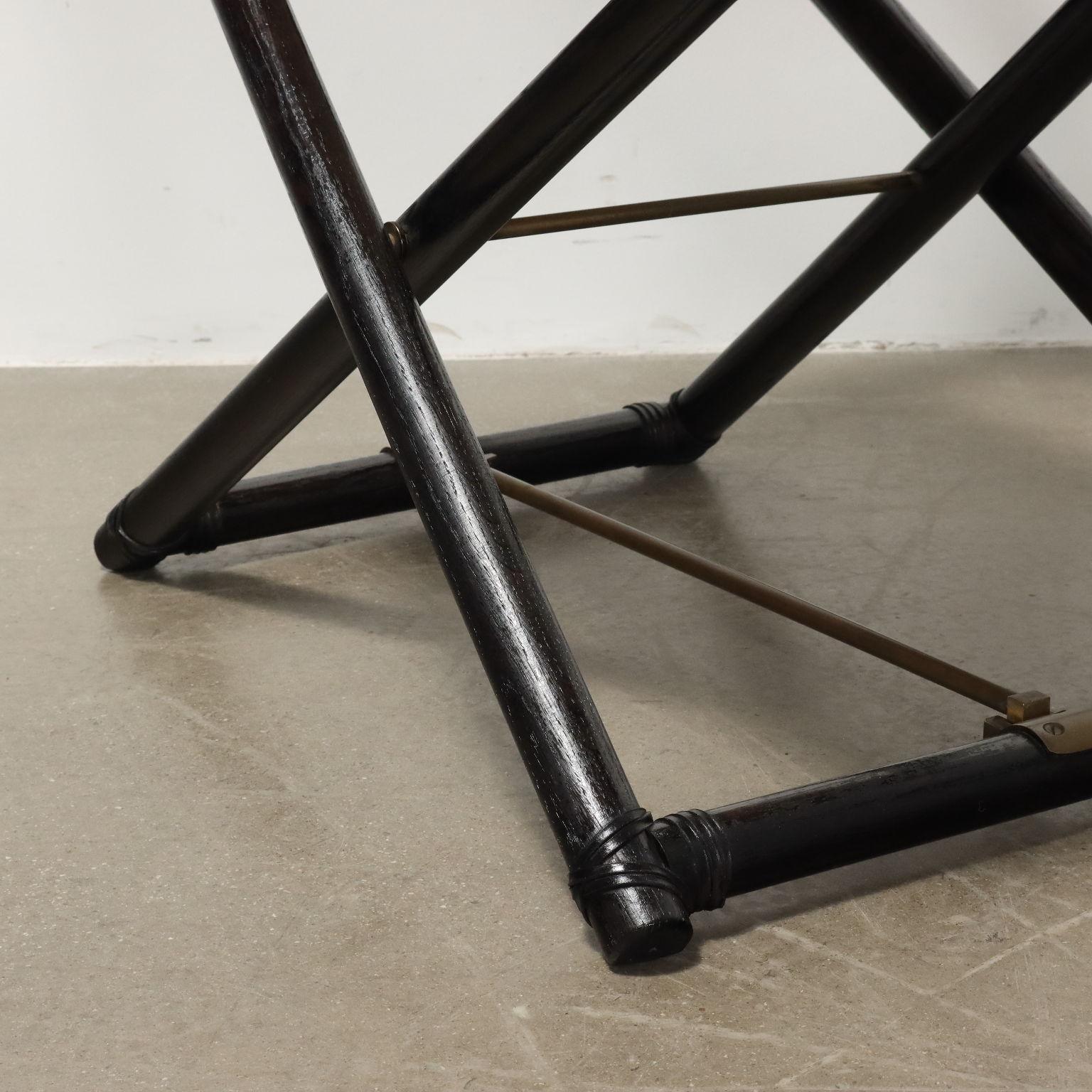 Tissu Quatre chaises par Lyda Levi pour McGuire, 1980 en vente