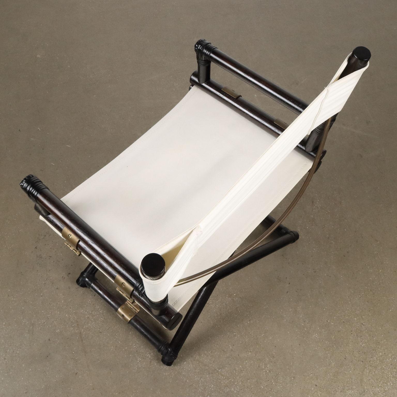 Quatre chaises par Lyda Levi pour McGuire, 1980 en vente 1