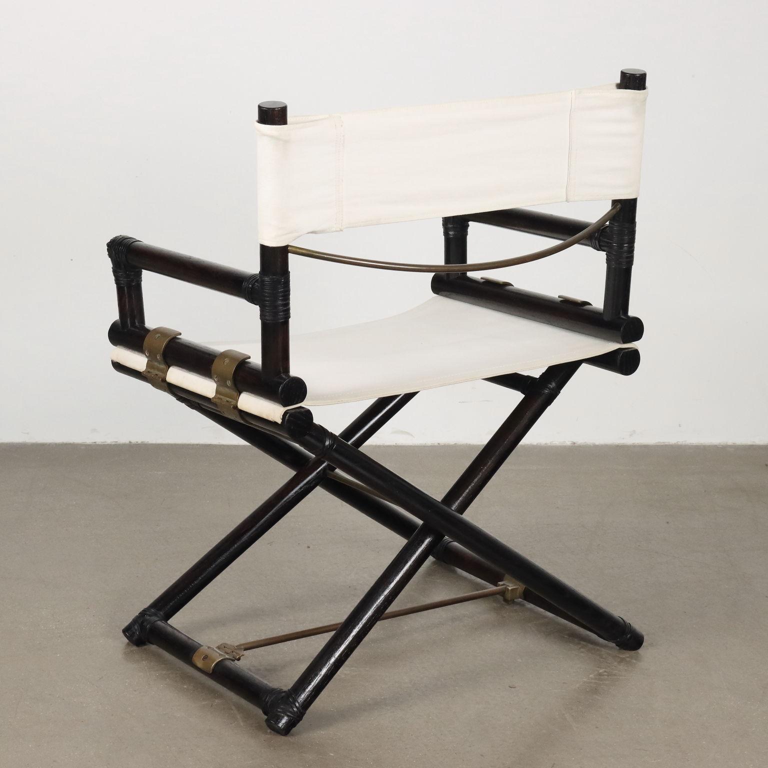 Quatre chaises par Lyda Levi pour McGuire, 1980 en vente 2