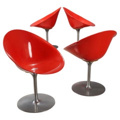 Quattro Sedie Eros von Philippe Starck für Kartell anni 2000 Quattro Sedie Eros von Philippe Starck für Kartell anni 2000