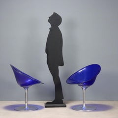 Quattro Sedie Eros di Philippe Starck per Kartell Anni 90