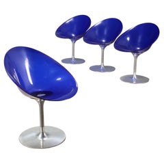 Quattro Sedie Eros di Philippe Starck per Kartell Anni 90