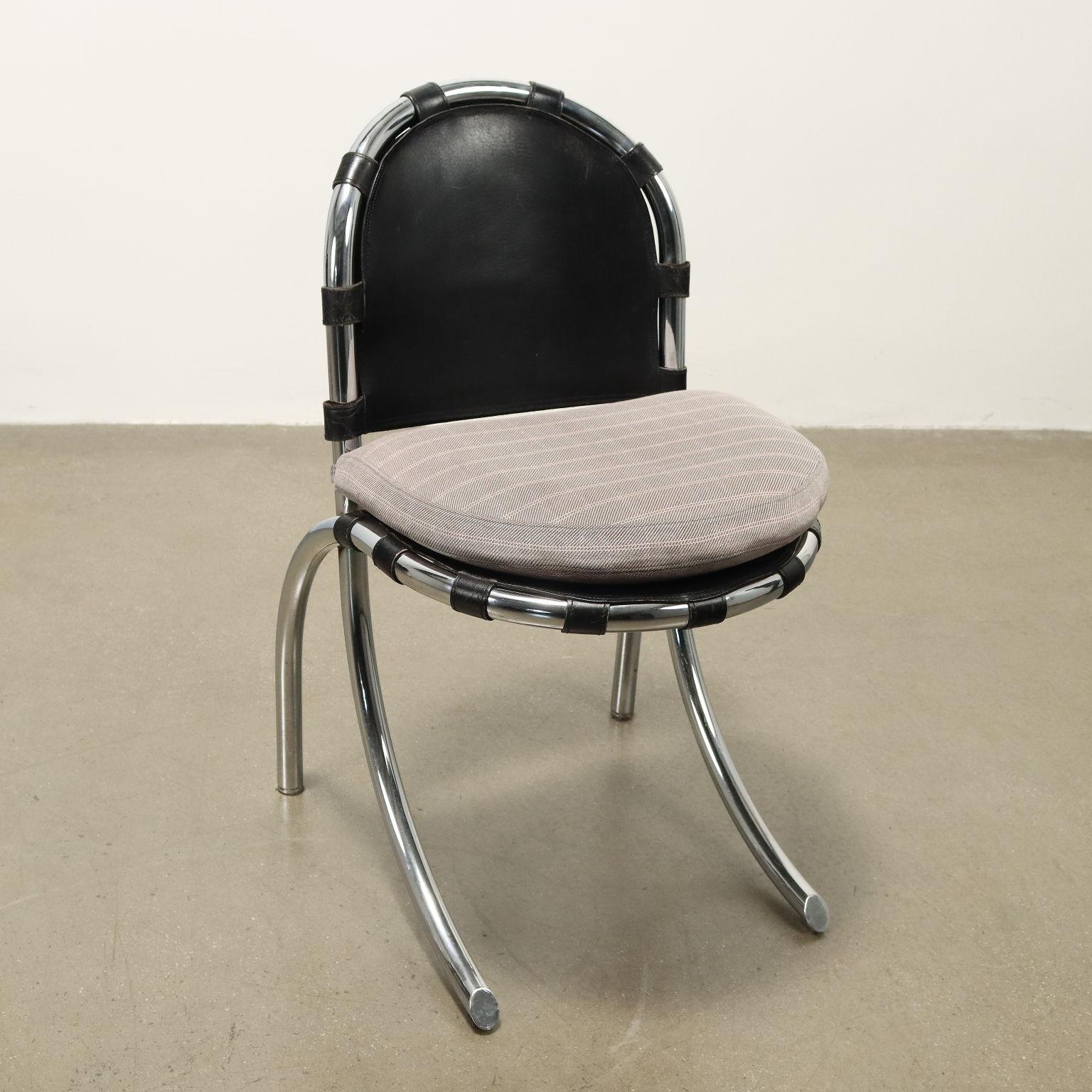 Vier 'Medusa'-Stühle von Alberto Bazzani für Studio Tetrarck 1970er 3
