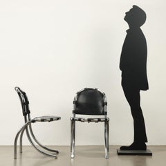 Four 'Medusa' Chairs by Alberto Bazzani for Tetrarck Studio 1970s