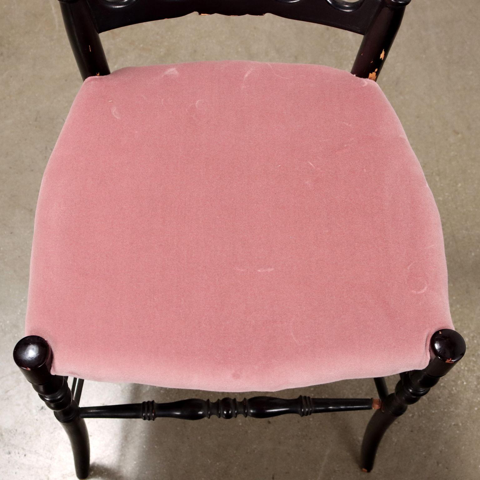 Cuatro sillas de estilo Chiavarina de los años 50-60 Italian en venta