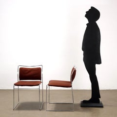 Quattro Sedie 'Tulu' di Kazuhide Takahama Produzione Simon Gavina Anni 70-80