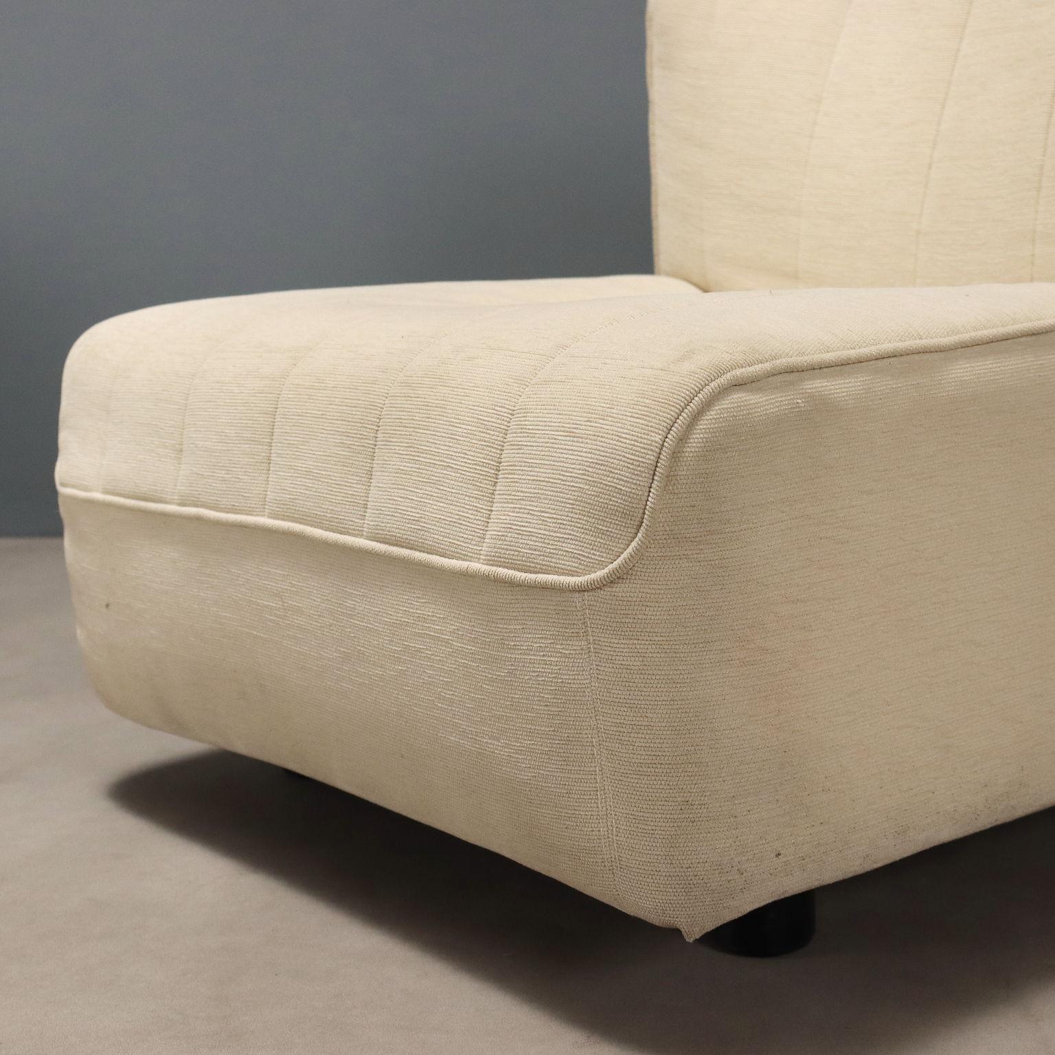 Late 20th Century Quattro Sedute modulari '9000' di Tito Agnoli per Arflex anni 70 For Sale