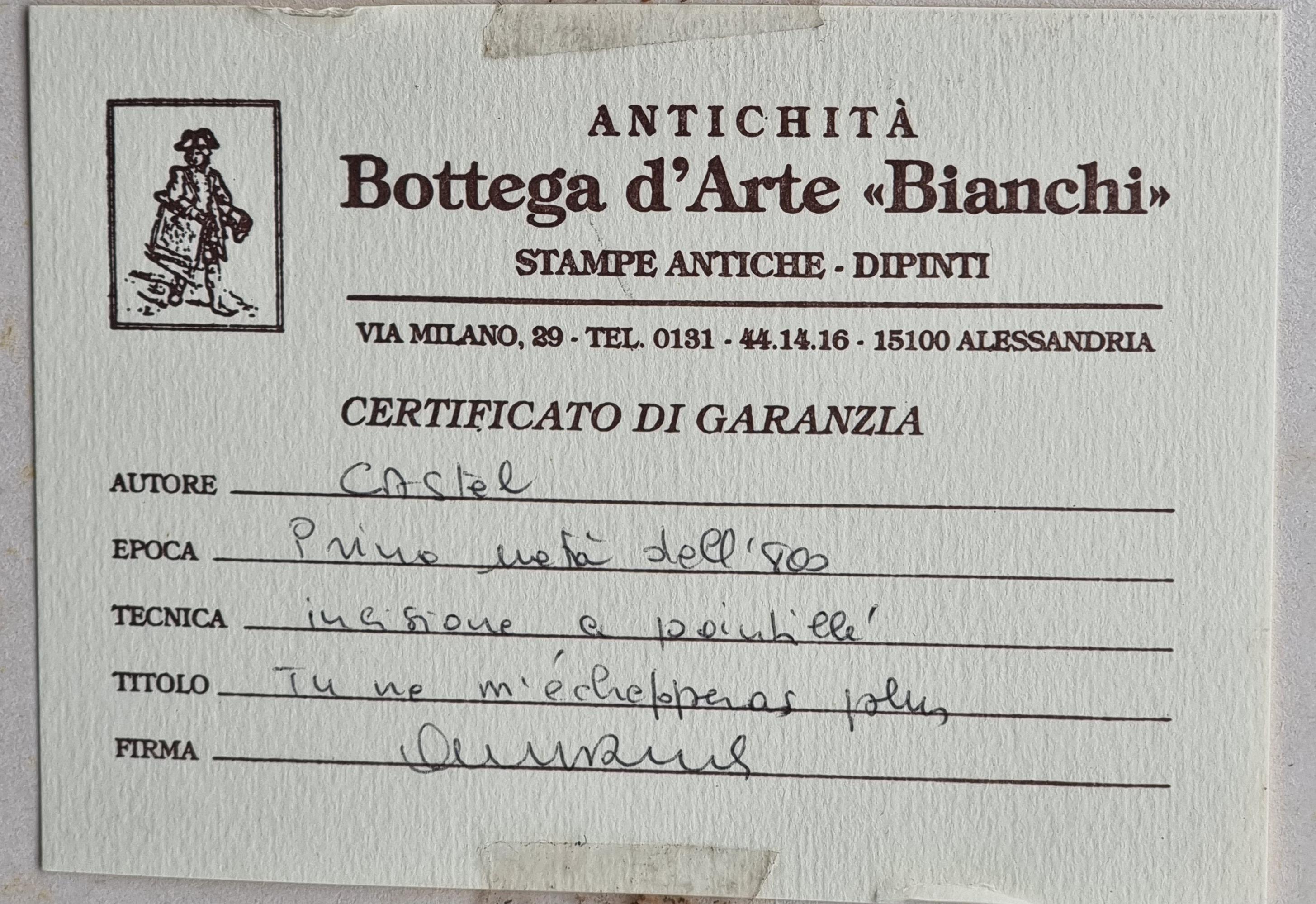 vier französische Drucke, 'Geflügelte Amoretten' Kupferstecher Castel, Verleger Jean - Paris im Angebot 8