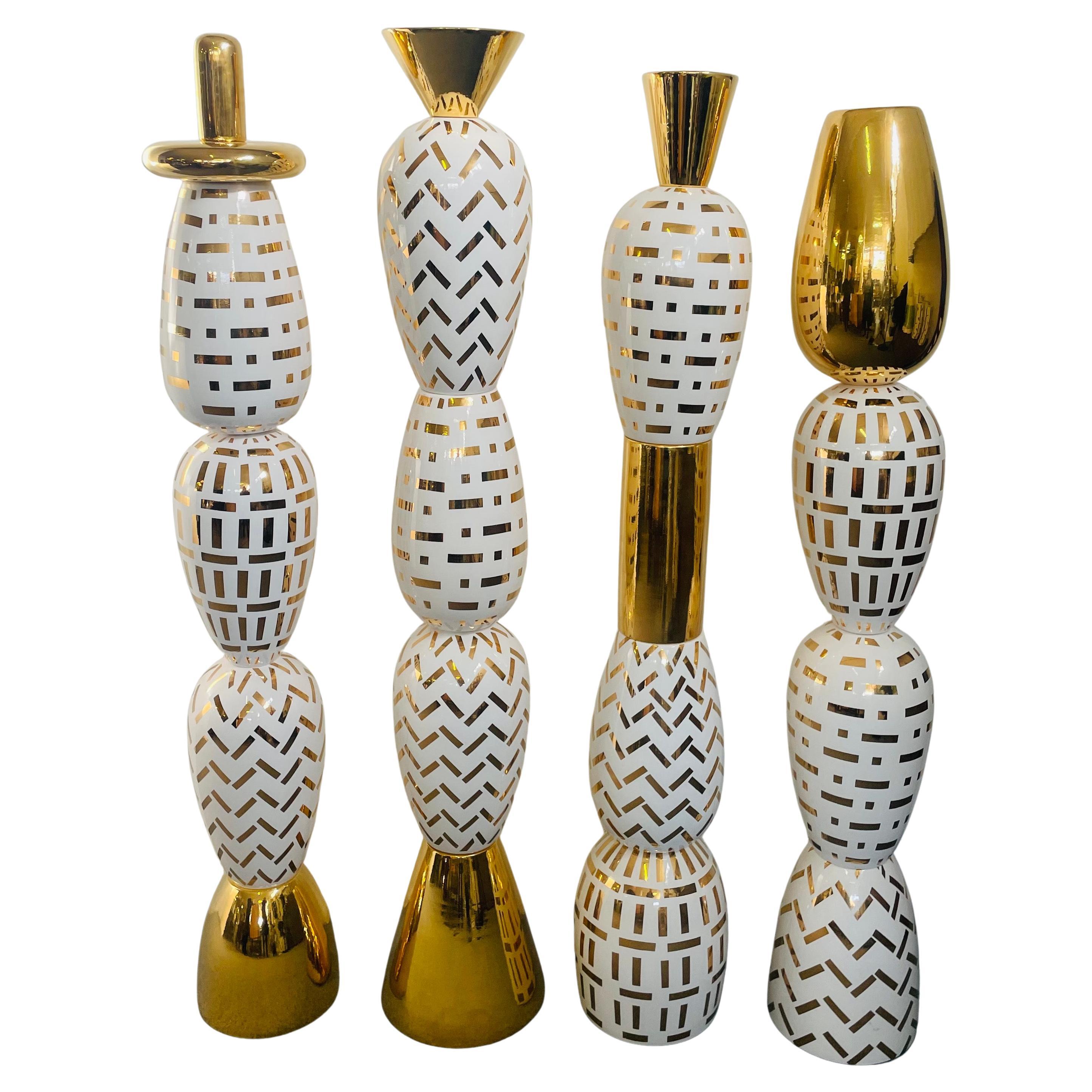 Quattro Totem, designer Alessandro Mendini, Produzione Superego im Angebot