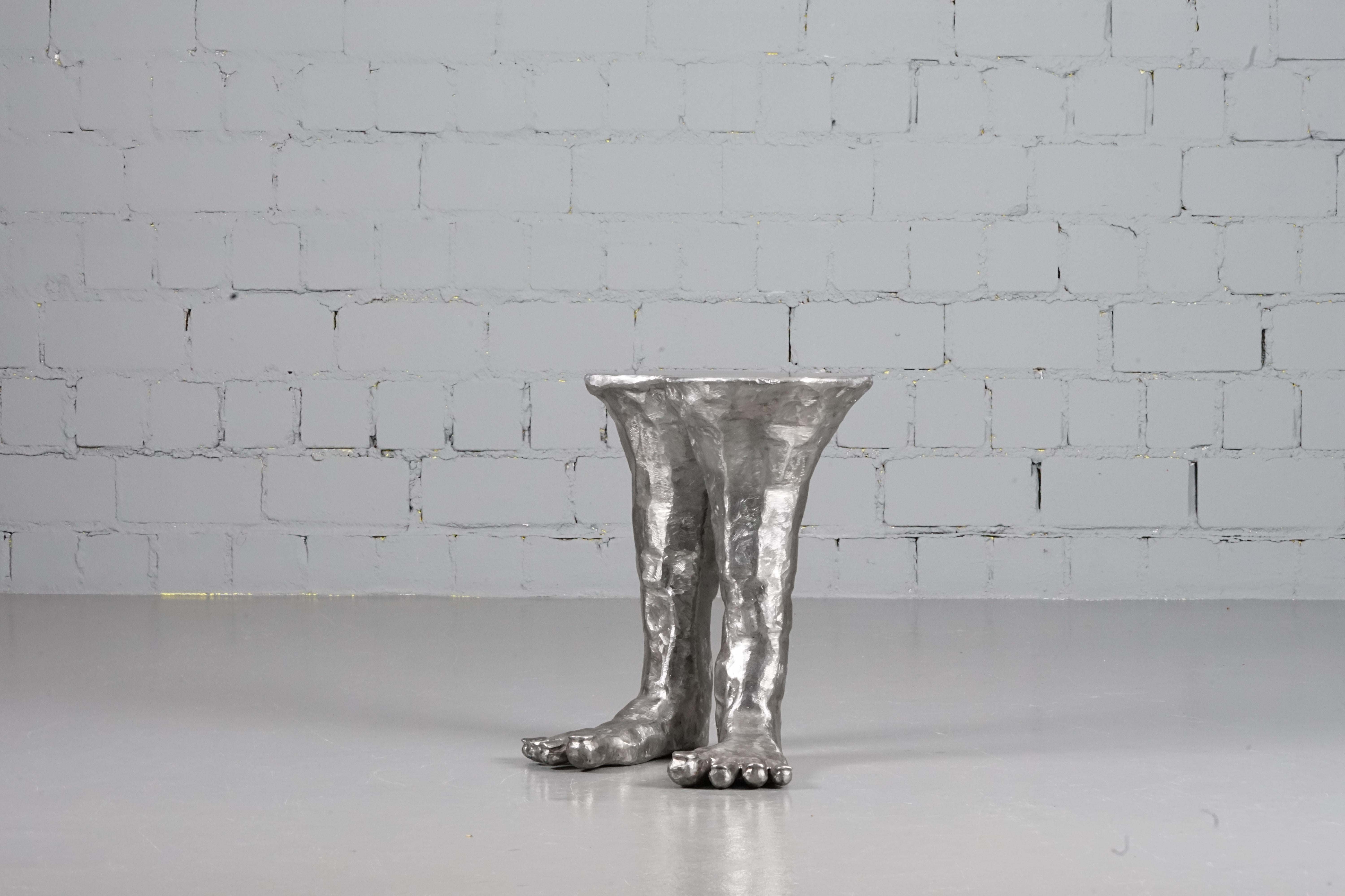 Modern Quattro Vittorie Sculpture / Side Table Prototype by Luigi Mulè For Sale