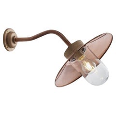 QUAY LIGHT 45° lacquered custom color frosted glass