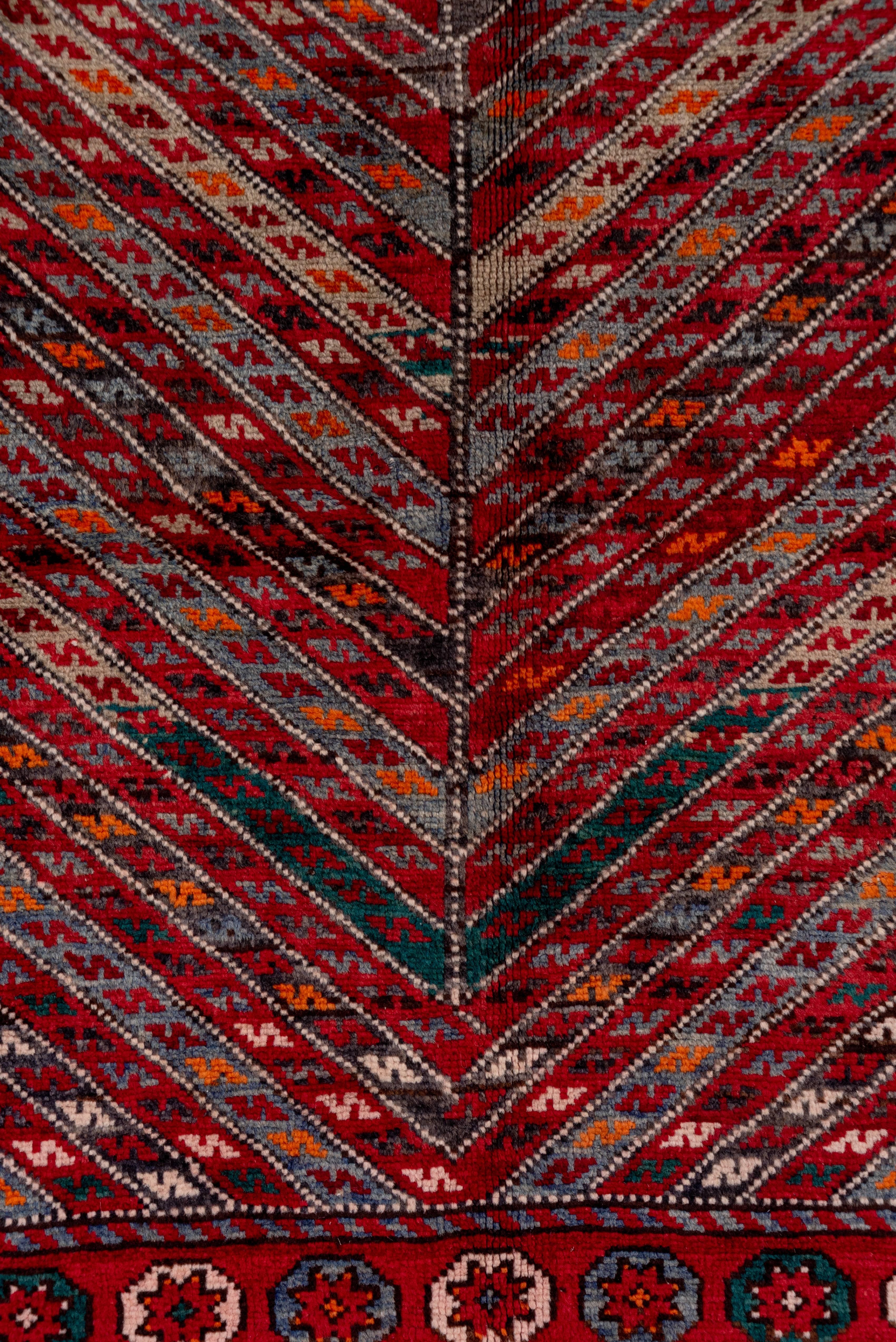 Tribal Quchan Kurd Carpet, circa 1950