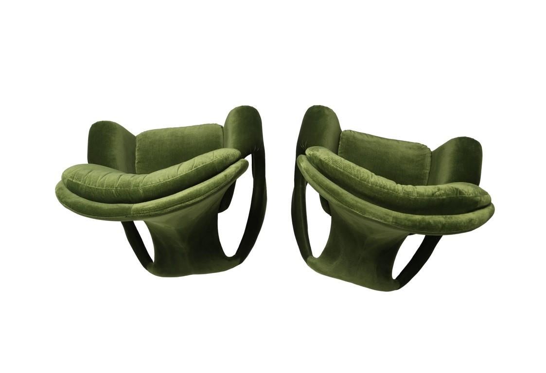 Chaises longues sculpturales postmodernes Québec 69 par Jaymar en vente 2