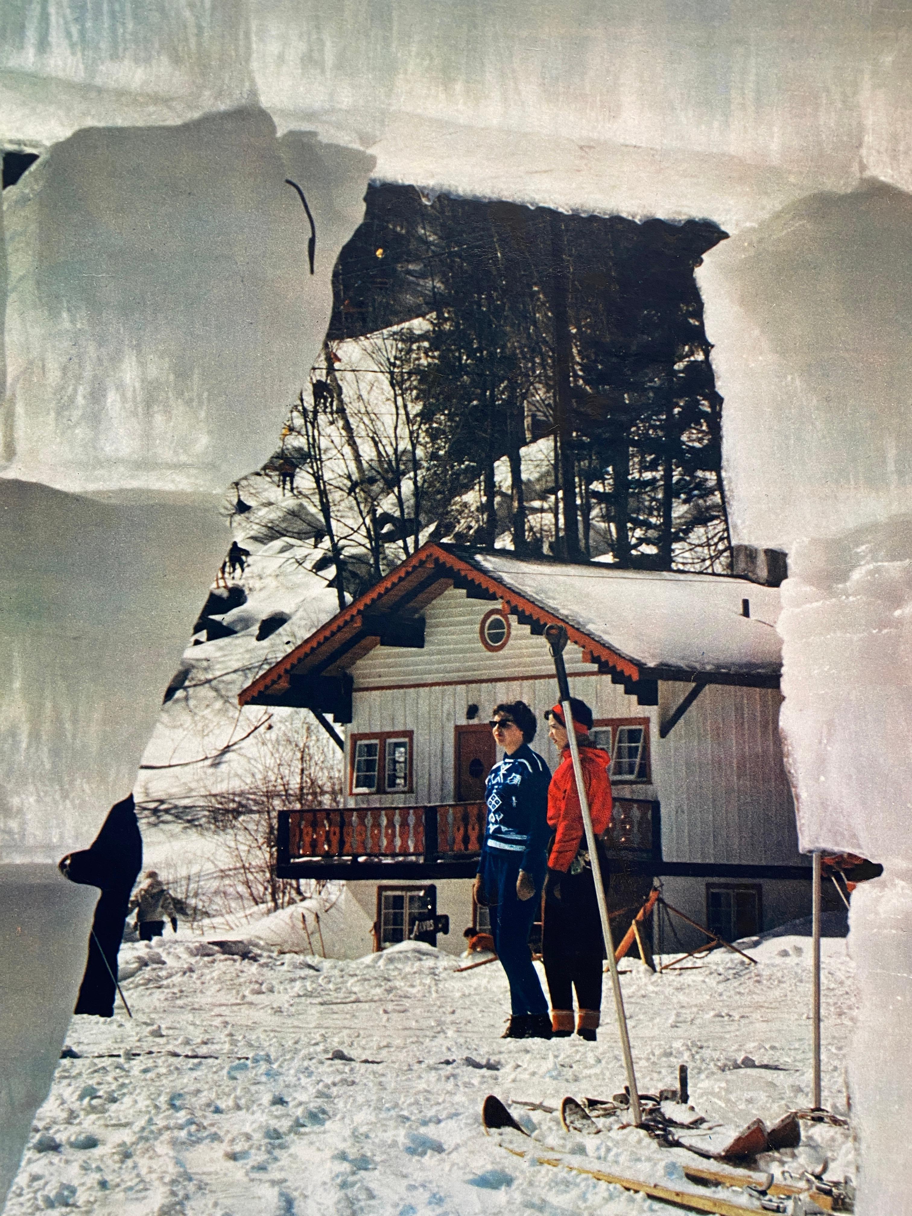 QUEBEC 'La Belle Province' Original Vintage Ski-Reiseplakat, ca. 1950er Jahre im Zustand „Gut“ im Angebot in Melbourne, Victoria