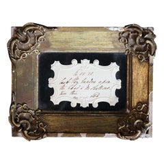 Antique Queen Adelaide, Dowager Queen of England Autograph Dated 1842 Ephesian