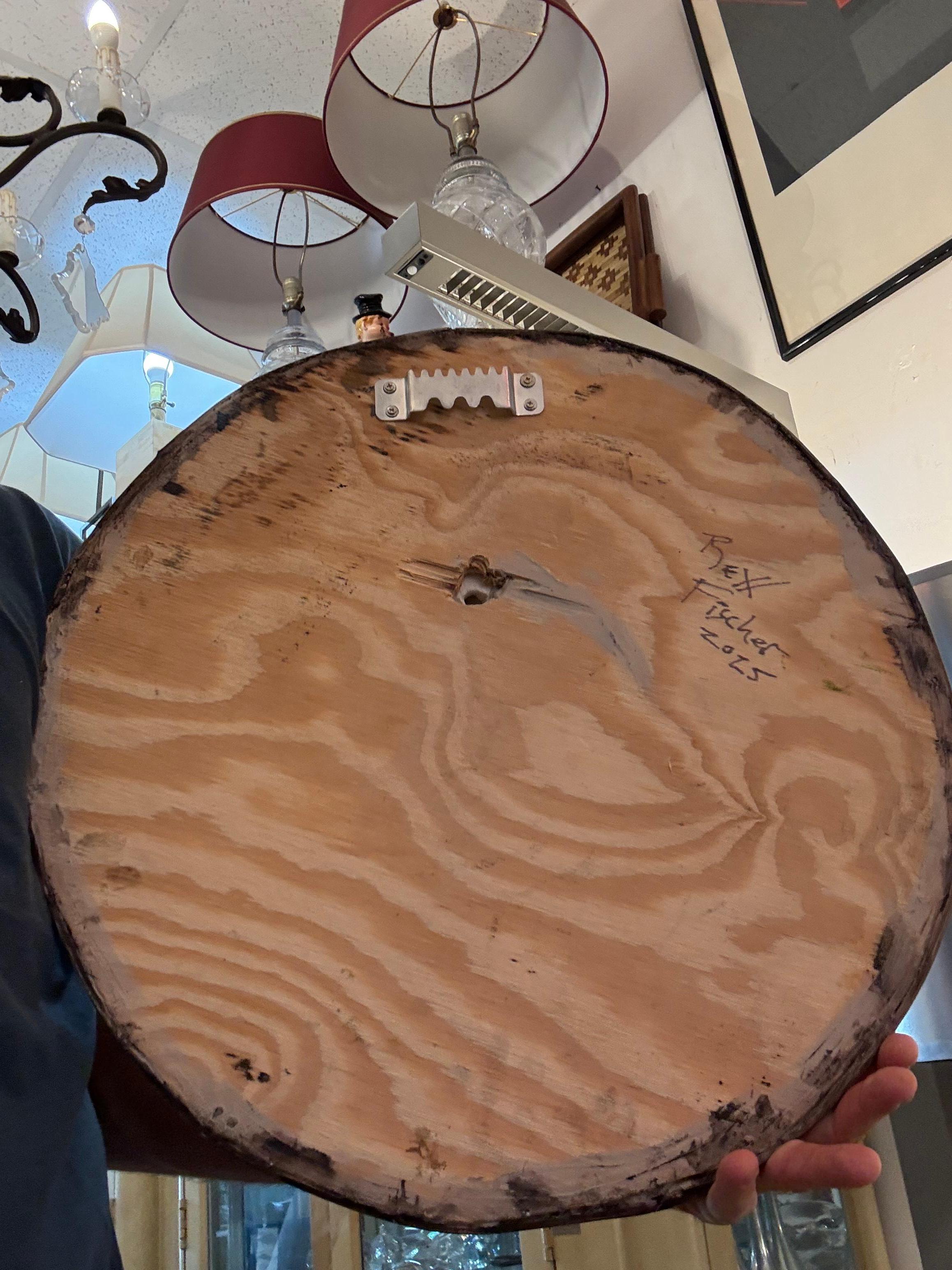 Queen Angel Fisch Keramik Wandskulptur im Angebot 3