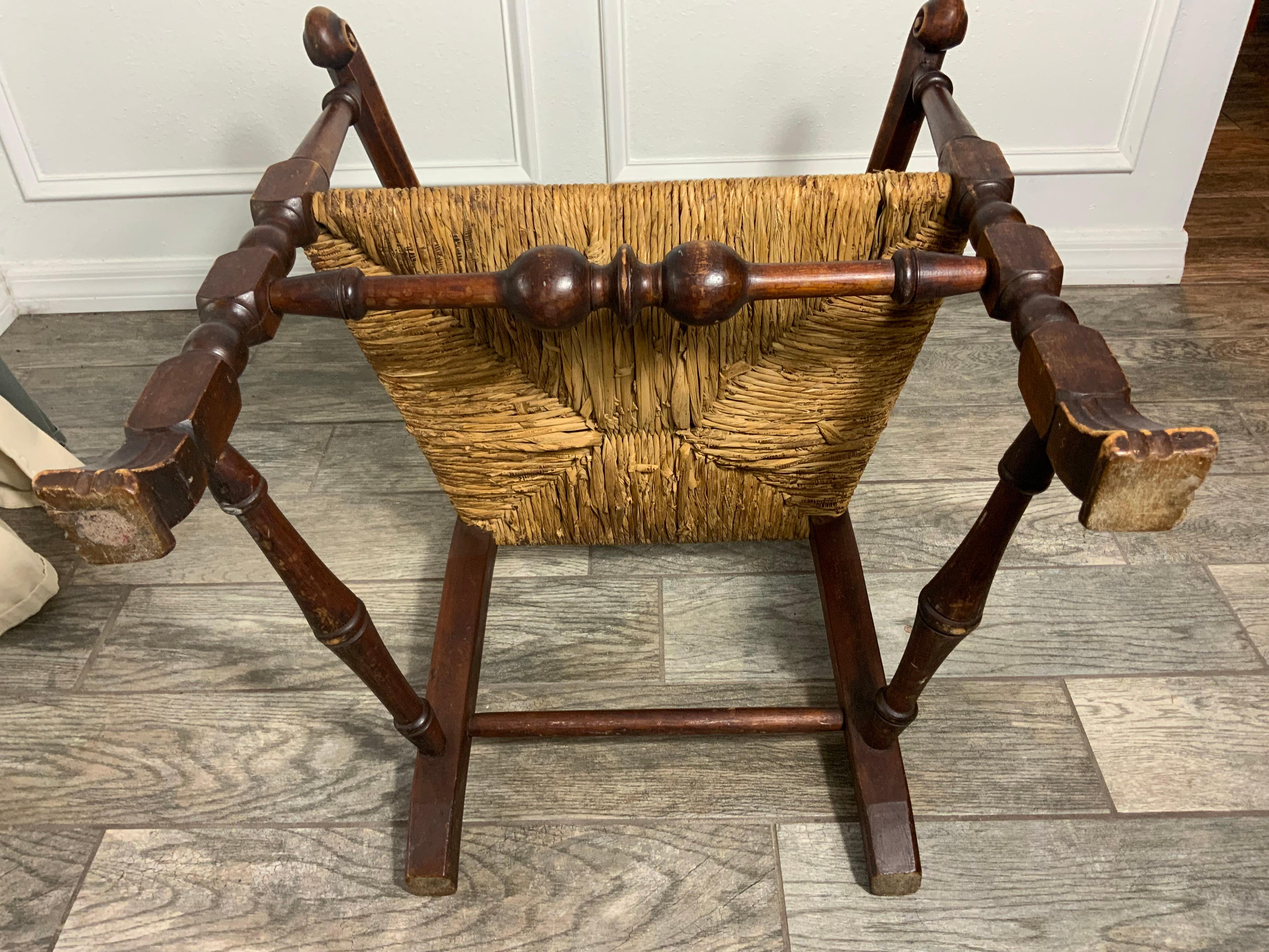 Fauteuil Queen Anne New England en érable en vente 4