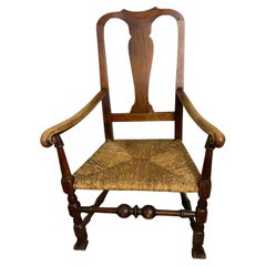 Queen Ann New England Maple Armchair