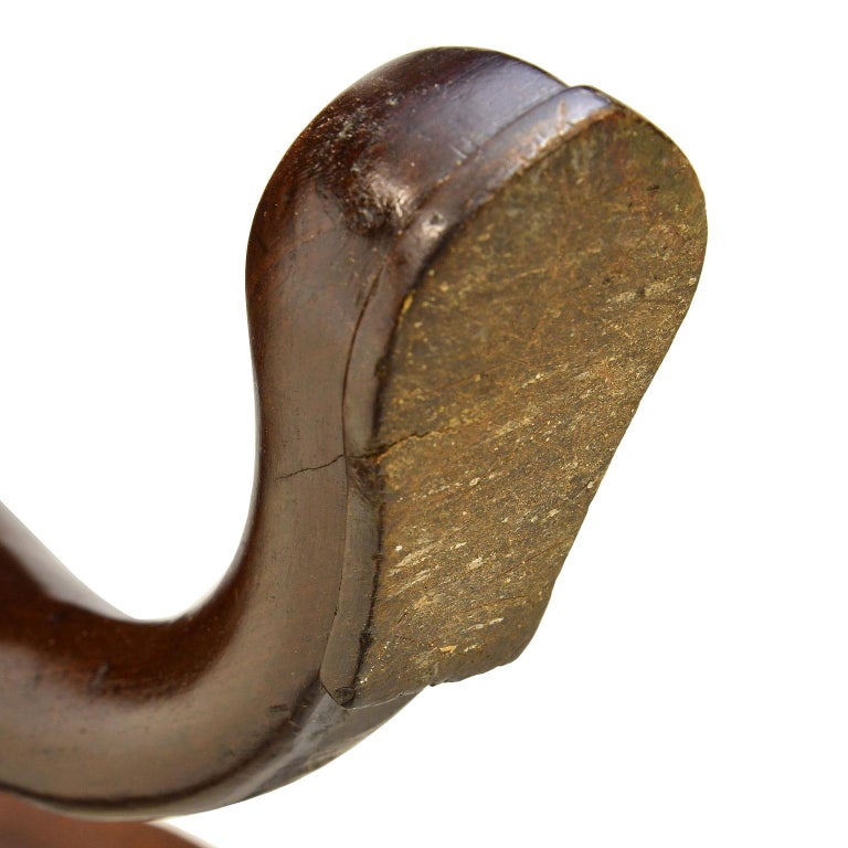 Queen Ann Round Tilt-Top, Tripod Tea Table in Mahogany, New England ...